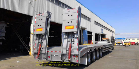 Low Bed Heavy Duty Semi Trailers trailer 3Axle 60T Transporter