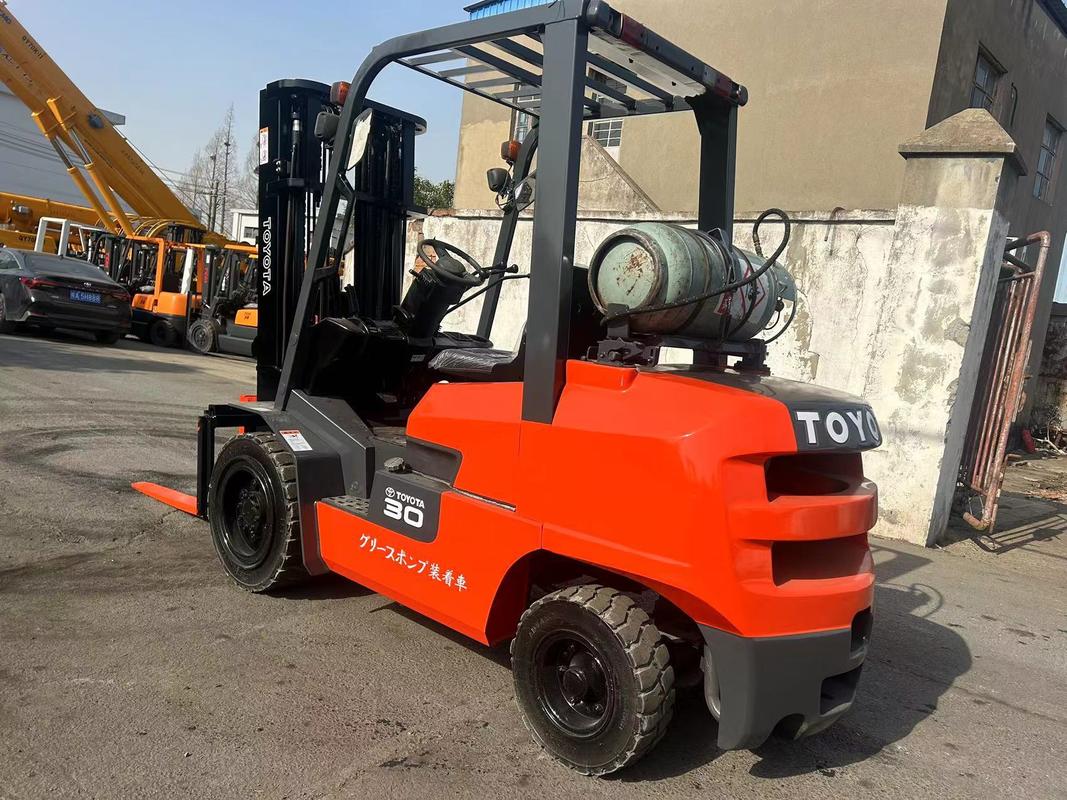Carretilla elevadora Toyota usada, carretilla elevadora Toyota de combustible, carretilla elevadora Toyota de gas usada, de Japón