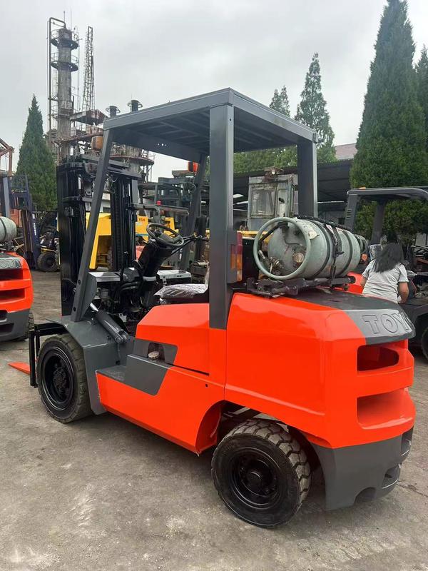 Carretilla elevadora Toyota usada, carretilla elevadora Toyota de combustible, carretilla elevadora Toyota de gas usada, de Japón