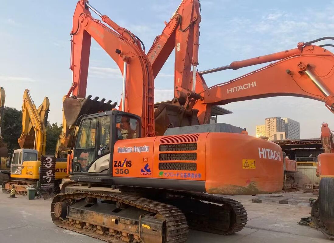 Excavadora Hitachi 350-5G de Japón, adecuada para la minería de minerales a gran escala en África