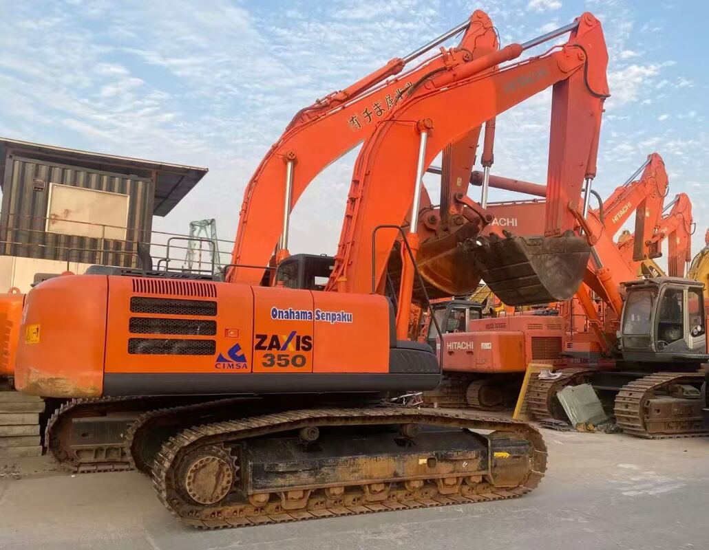 Excavadora Hitachi 350-5G de Japón, adecuada para la minería de minerales a gran escala en África