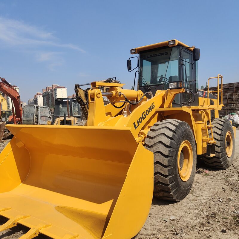 Second-hand Liugong 856 856H CLG856H Front Loader 5 Tons of China's Large Articulated Wheel Loader