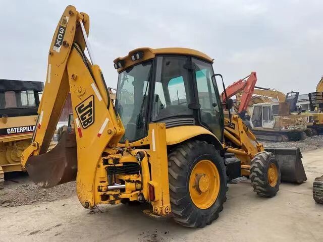 Cargador de retroexcavadora JCB 3CX usado, cargador delantero 2.5T, cargador de retroexcavadora diesel para la venta