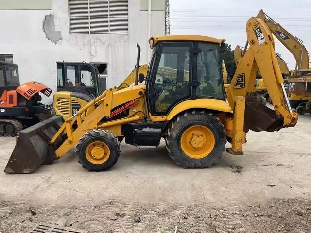 Cargador de retroexcavadora JCB 3CX usado, cargador delantero 2.5T, cargador de retroexcavadora diesel para la venta