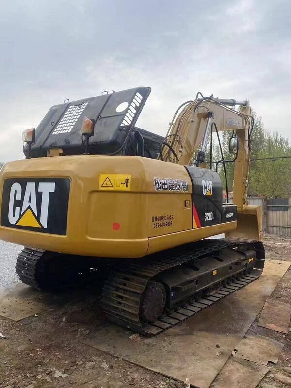 Tipo de oruga utilizado Excavadora CAT 320DL, equipo de construcción de segunda mano