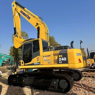Excavadora hidráulica de 24 toneladas PC240 Excavadora usada Komatsu Descuento al contado