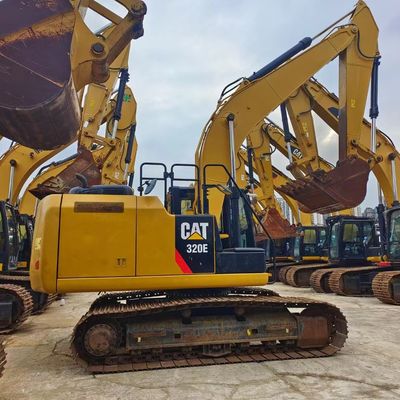 Potentes máquinas usadas de segunda mano japonesas importadas CAT 320E para excavadoras