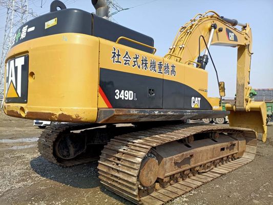 Excavadora de gato de origen japonés 50000kg CAT 349DL Excavadora de rastreo con capacidad de cubo de 2m3