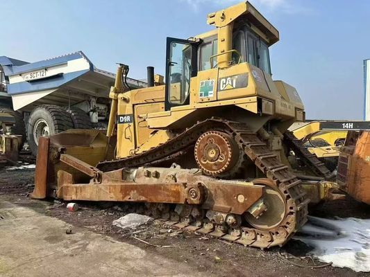 Pintura original original Cat D9R excavadora, maquinaria de construcción de carreteras usada