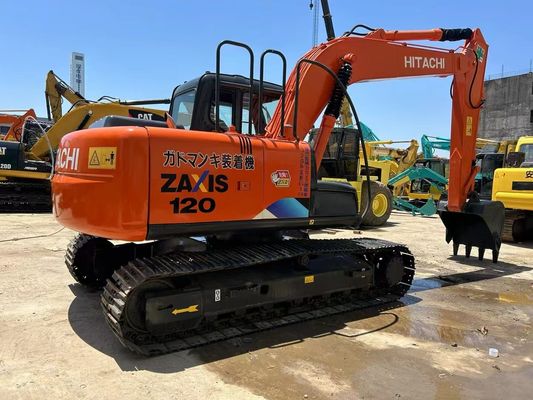 La excavadora Zaxis 120 de segunda mano está a la venta a un precio bajo.