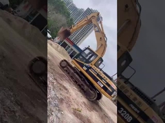 Extender el brazo por 18 metros, excavadora hidráulica original CAT320B