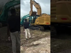 Excavadora de segunda mano de tipo rastreador