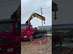 Grúa de pluma plegable XCMG, grúa montada sobre camión XCMG